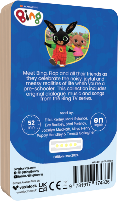 Bing Playtime Stories and Songs (Audiobook)