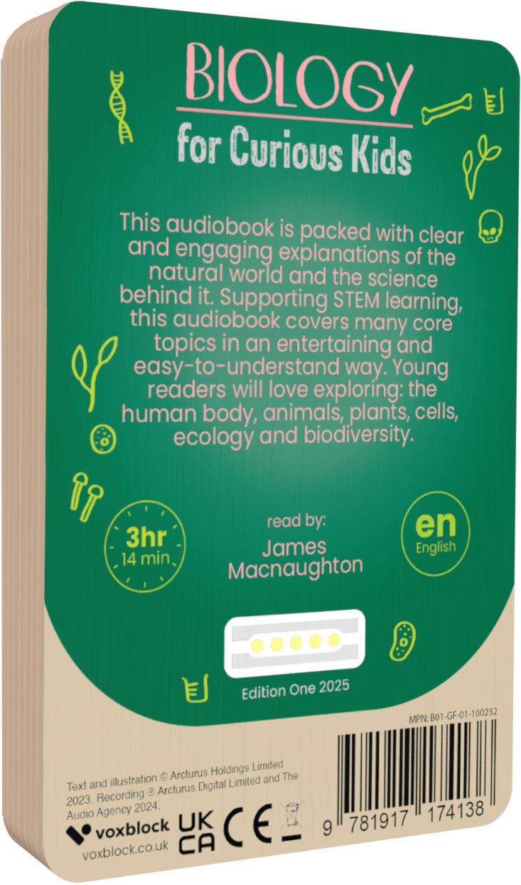 Biology for Curious Kids (Audiobook)