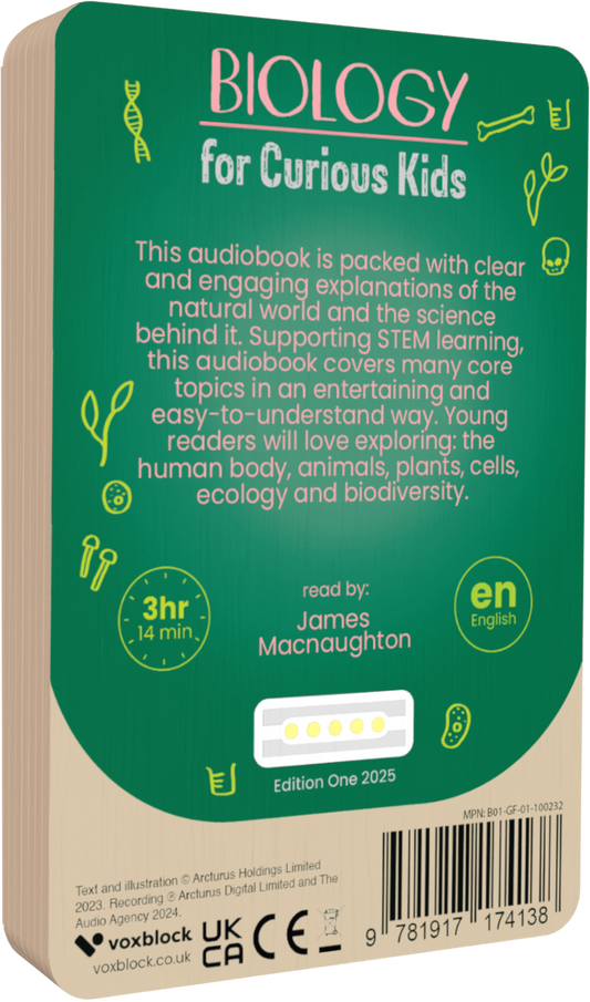 Biology for Curious Kids (Audiobook)