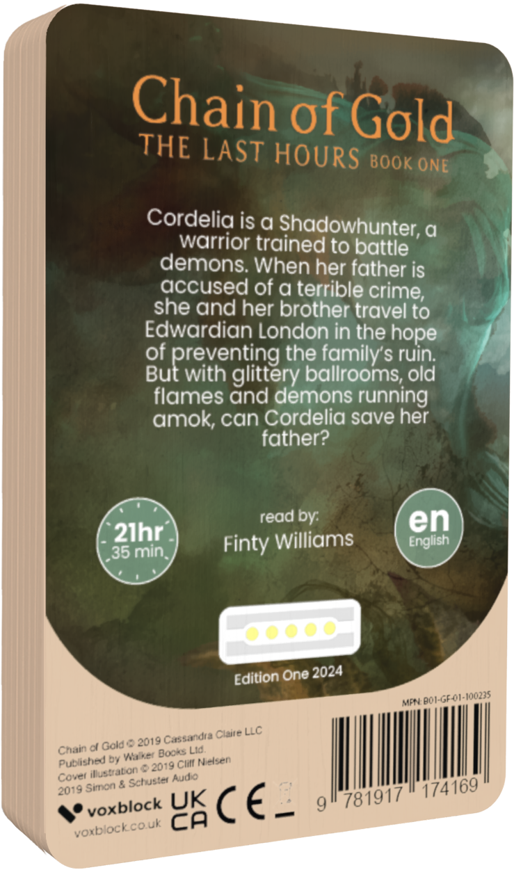 The Last Hours: Chain of Gold (Audiobook)