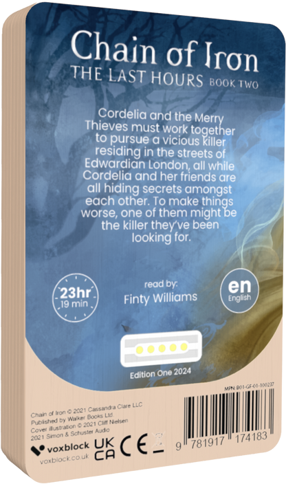 The Last Hours: Chain of Iron (Audiobook)