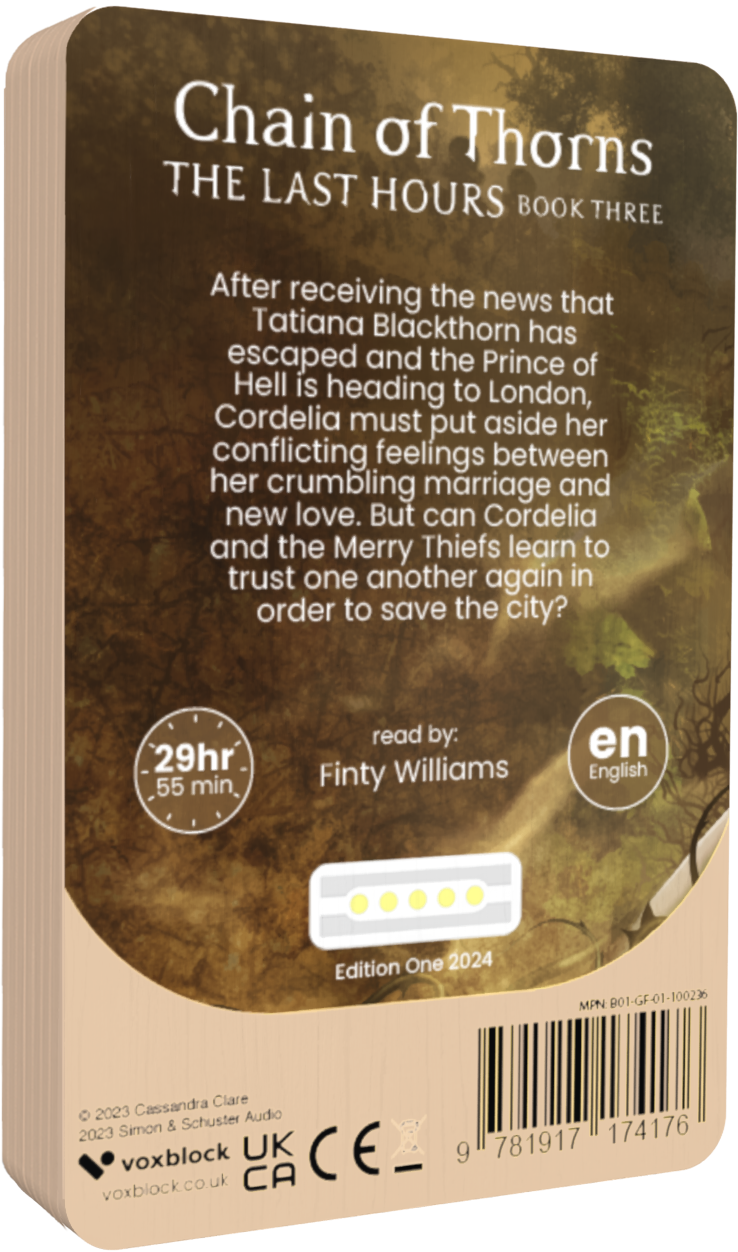 The Last Hours: Chain of Thorns (Audiobook)