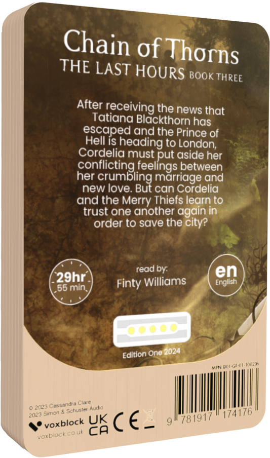 The Last Hours: Chain of Thorns (Audiobook)