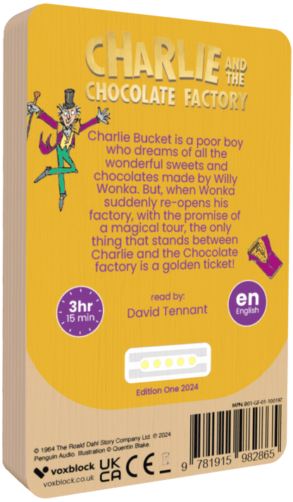 Charlie and the Chocolate Factory (Audiobook)