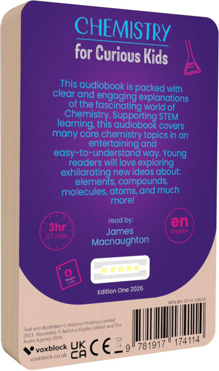 Chemistry for Curious Kids (Audiobook)
