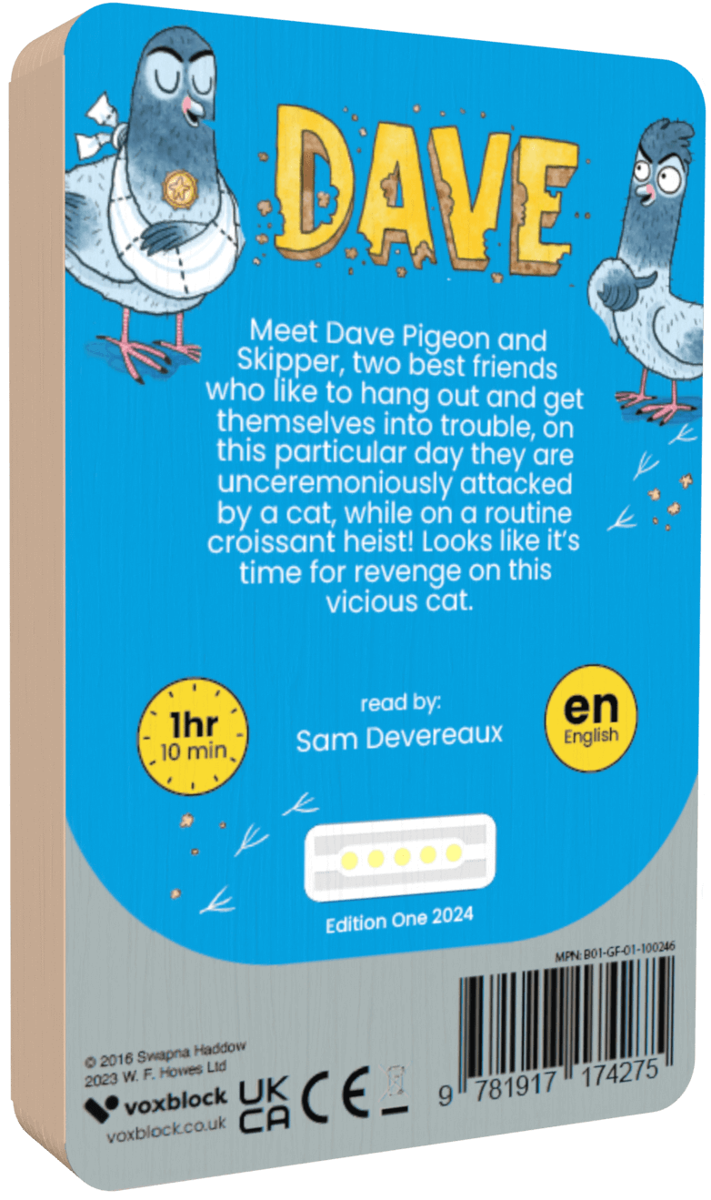 Dave Pigeon: How to Deal with Bad Cats and Keep (most of) Your Feathers (Audiobook)