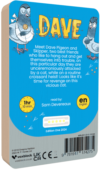 Dave Pigeon: How to Deal with Bad Cats and Keep (most of) Your Feathers (Audiobook)