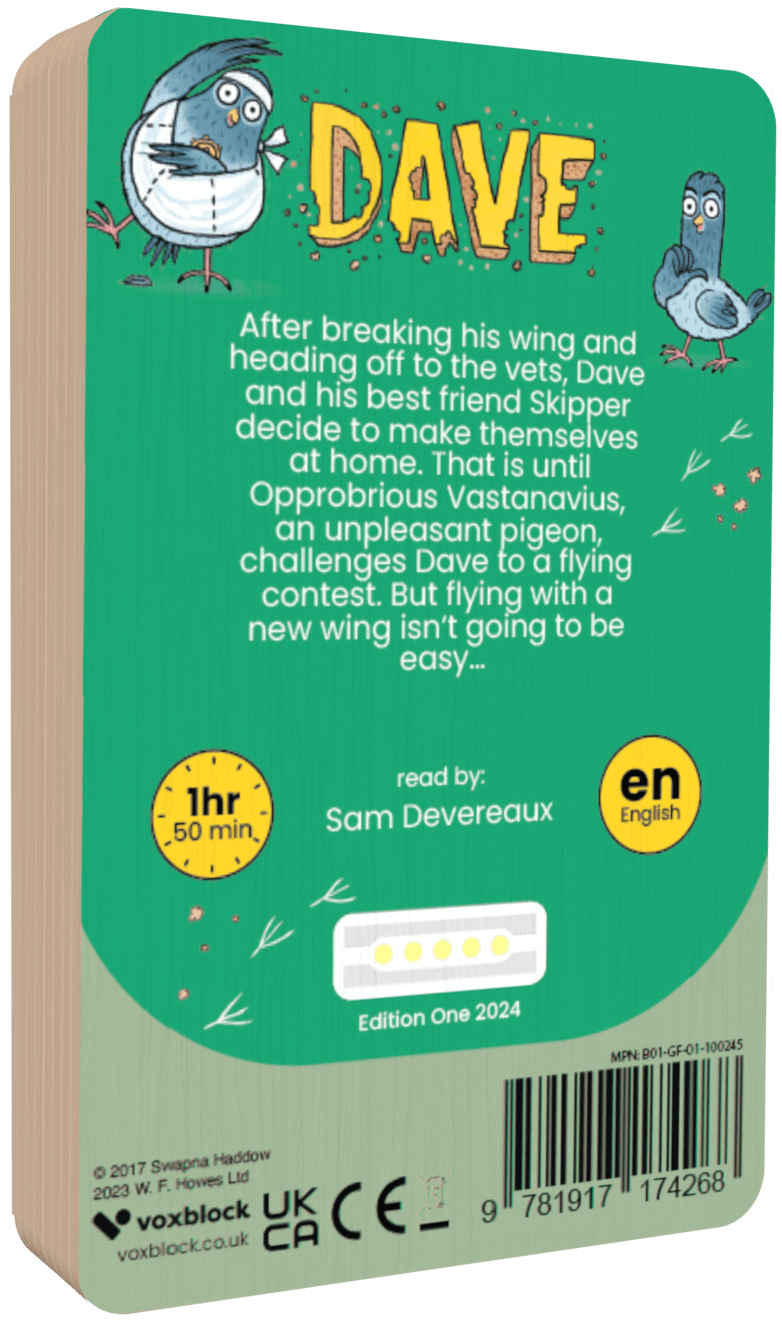 Dave Pigeon: Racer! (Audiobook)