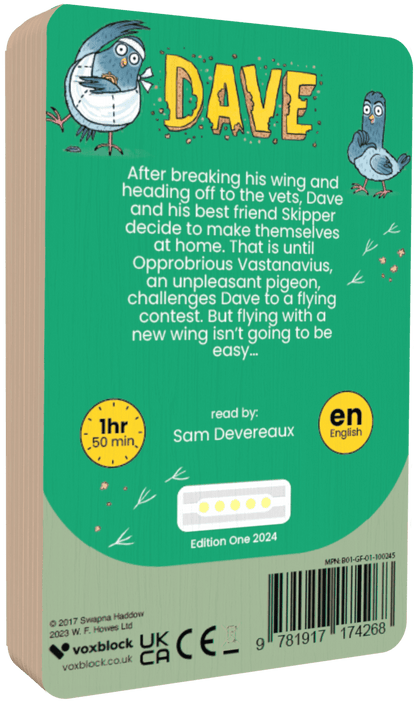 Dave Pigeon: Racer! (Audiobook)