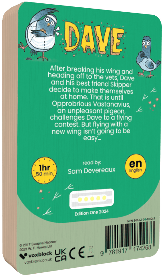 Dave Pigeon: Racer! (Audiobook)