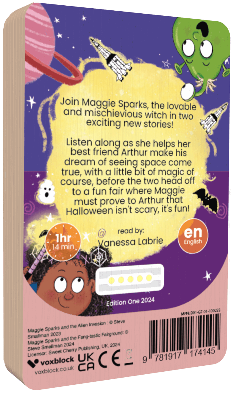 Maggie Sparks and the Alien Invasion & Maggie Sparks and the Fang-tastic Fairground (Audiobook)