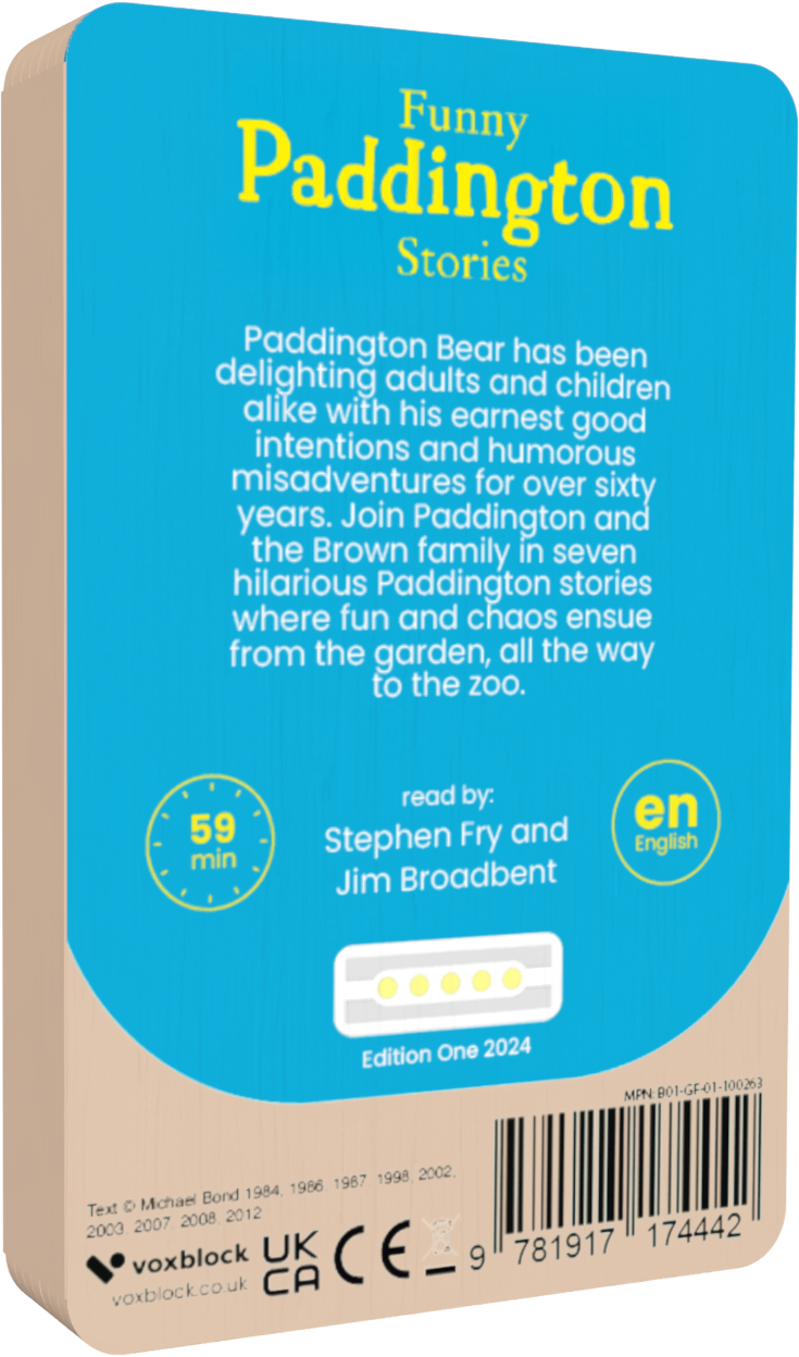 Funny Paddington Stories (Audiobook)