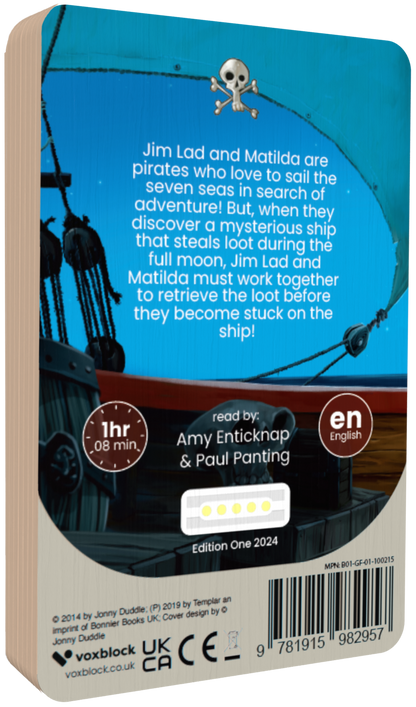 The Jolley-Rogers and the Ghostly Galleon (Audiobook)