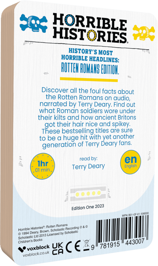 Horrible Histories: Rotten Romans (Audiobook)