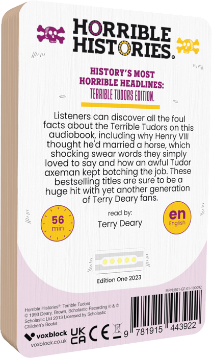 Horrible Histories: Terrible Tudors (Audiobook)