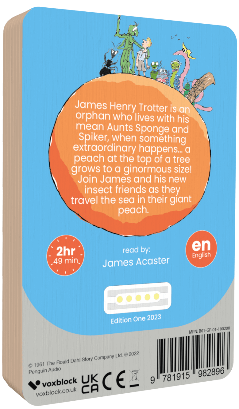 James and the Giant Peach (Audiobook)