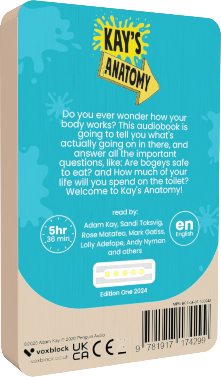 Kay's Anatomy: A Complete (and Completely Disgusting) Guide to the Human Body (Audiobook)