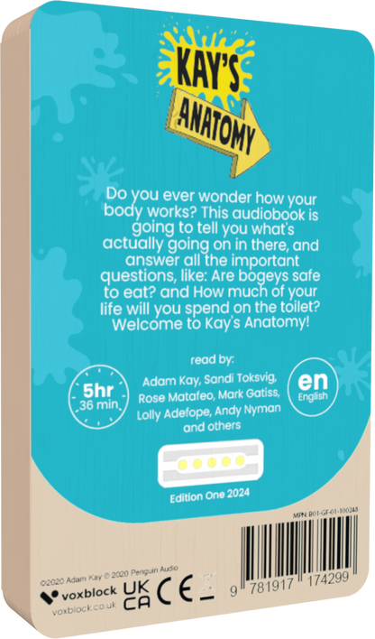 Kay's Anatomy: A Complete (and Completely Disgusting) Guide to the Human Body (Audiobook)