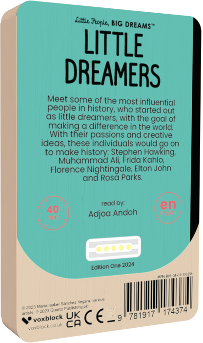 Little People Big Dreams: Little Dreamers (Audiobook)