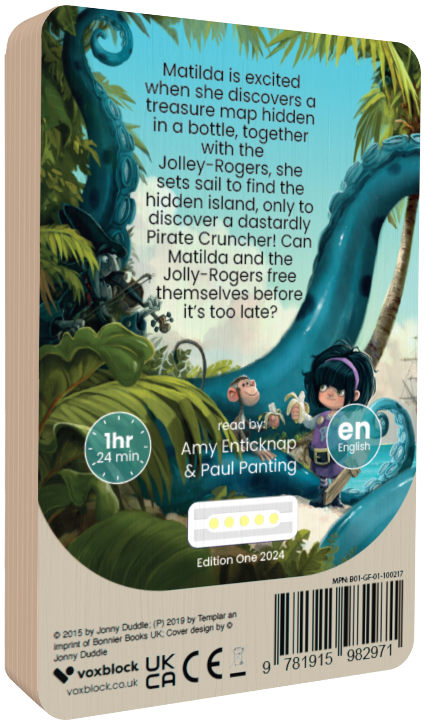 The Jolley-Rogers and the Monster's Gold (Audiobook)