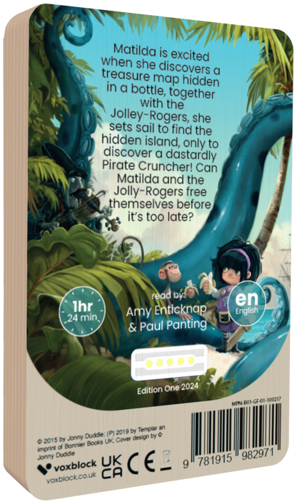 The Jolley-Rogers and the Monster's Gold (Audiobook)