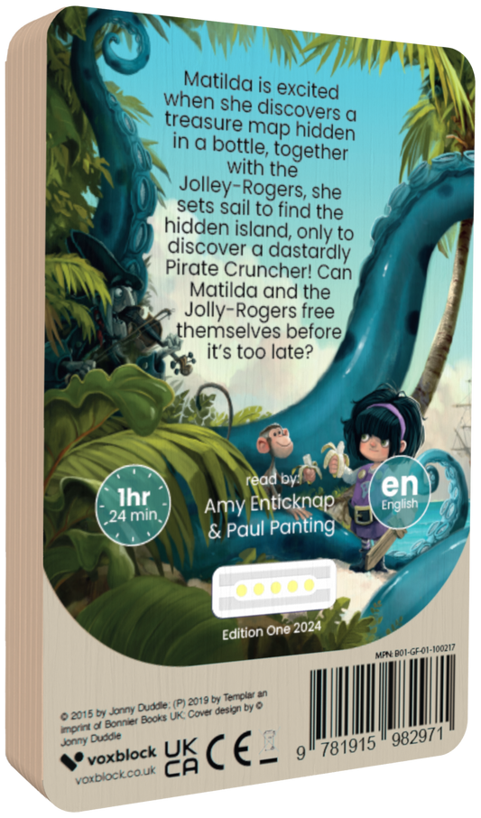 The Jolley-Rogers and the Monster's Gold (Audiobook)