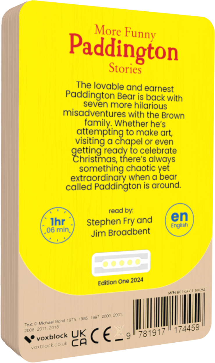 More Funny Paddington Stories (Audiobook)