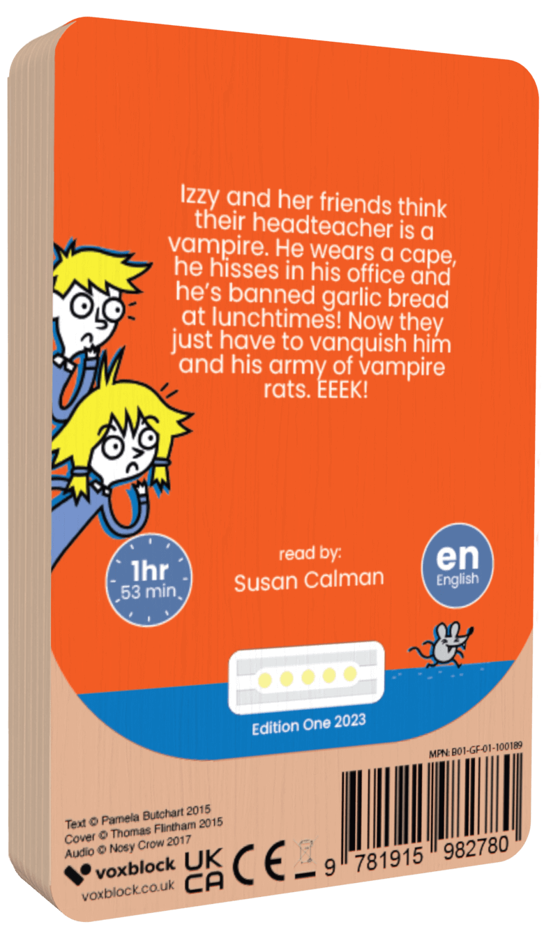 My Headteacher is a Vampire Rat (Audiobook)