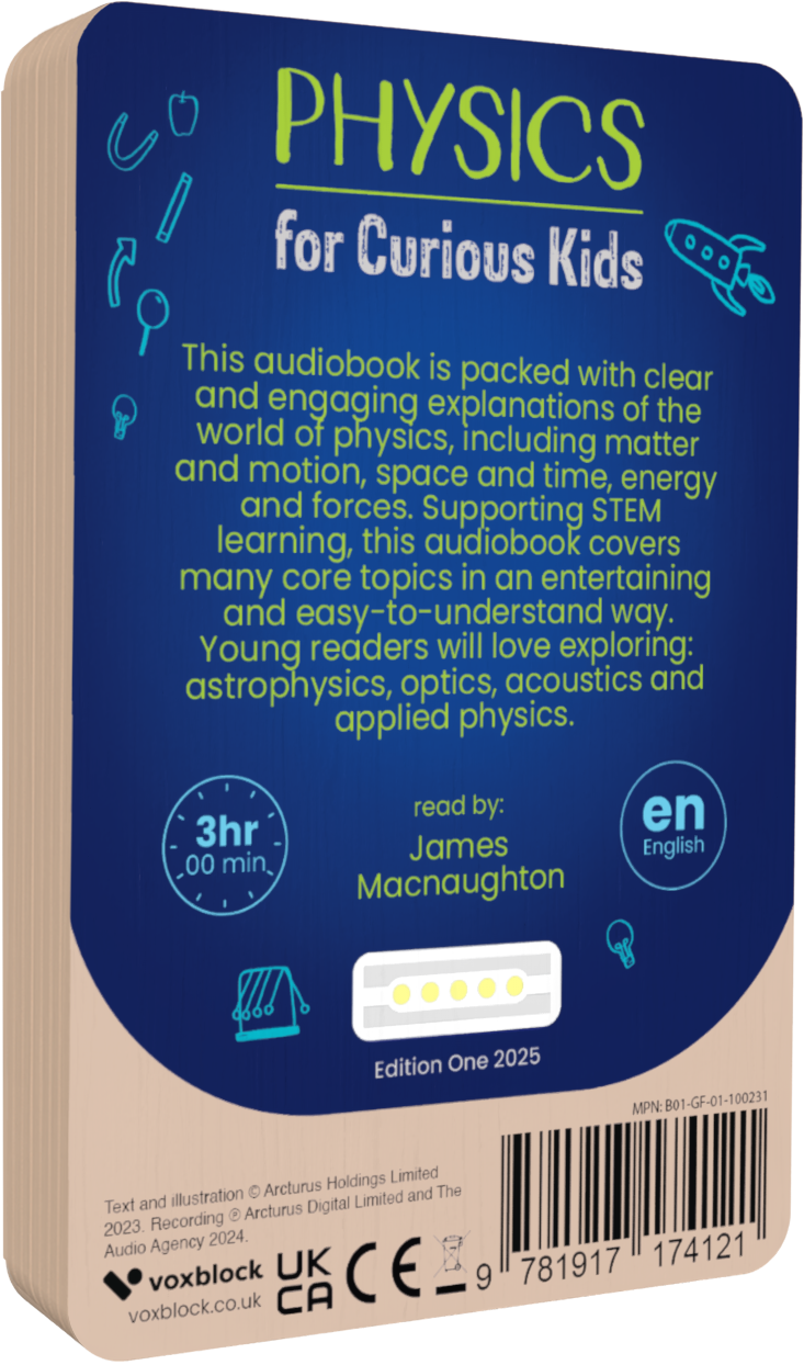 Physics for Curious Kids (Audiobook)