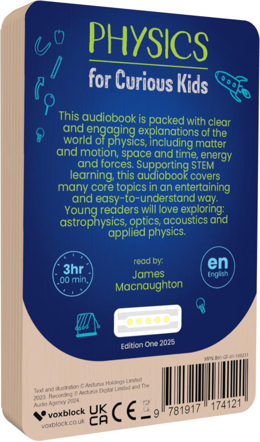 Physics for Curious Kids (Audiobook)