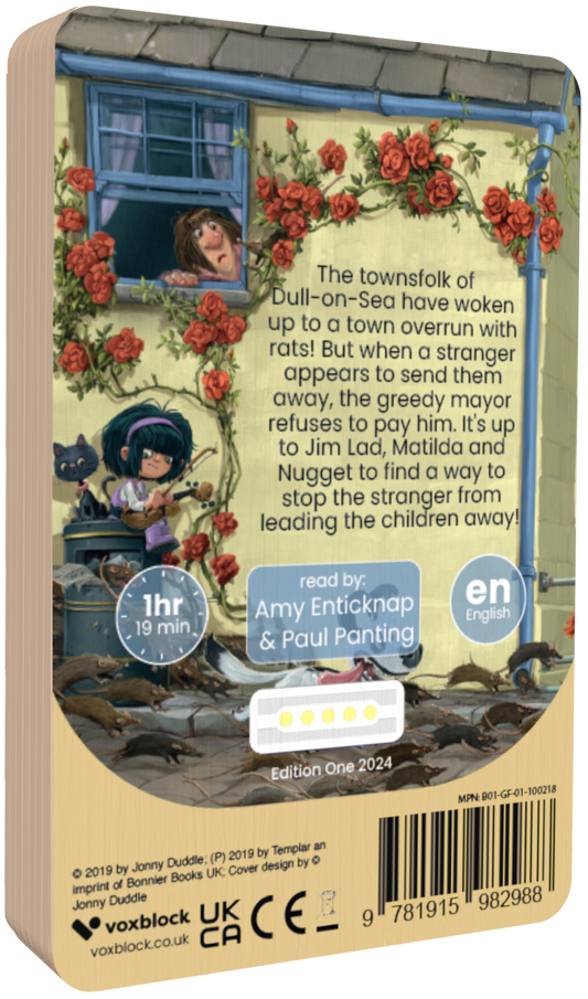 The Jolley-Rogers and the Pirate Piper (Audiobook)