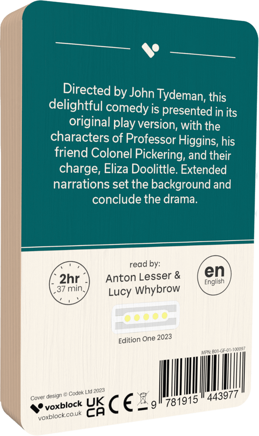 Pygmalion (Audiobook)