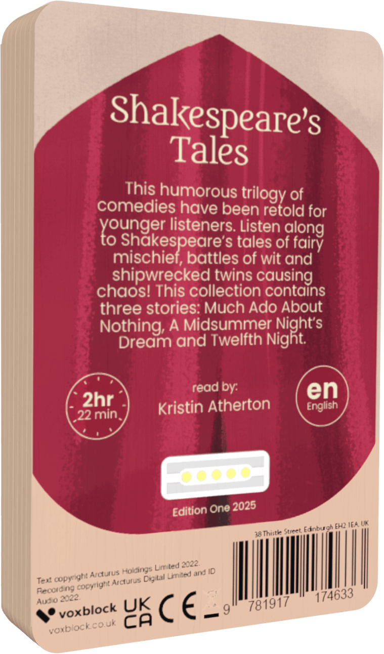 Shakespeare's Tales Retold - The Comedies (Audiobook)