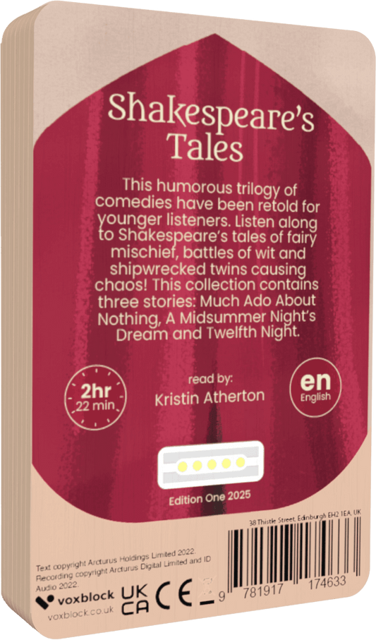 Shakespeare's Tales Retold - The Comedies (Audiobook)