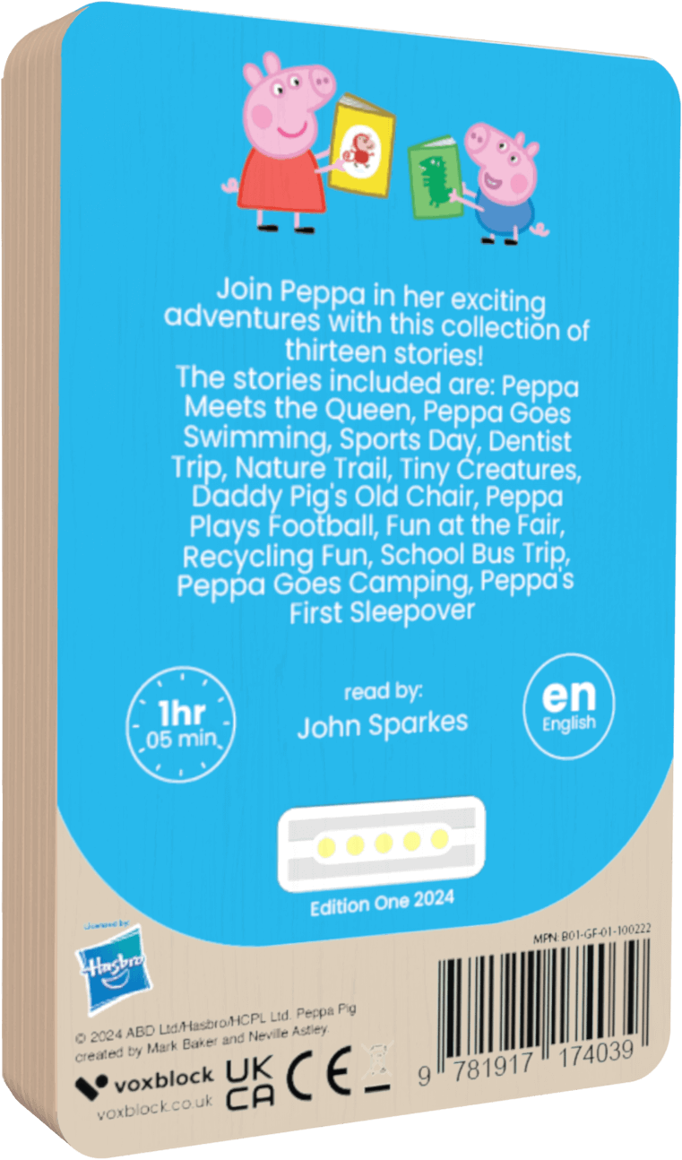 Peppa Pig: Storytime With Peppa (Audiobook)