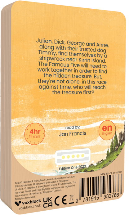 Famous Five: Five On A Treasure Island (Audiobook)