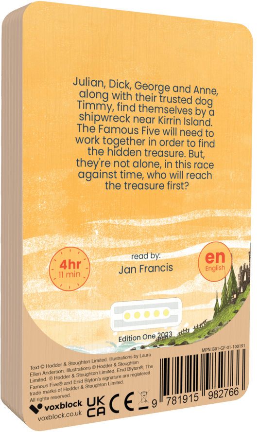 Famous Five: Five On A Treasure Island (Audiobook)