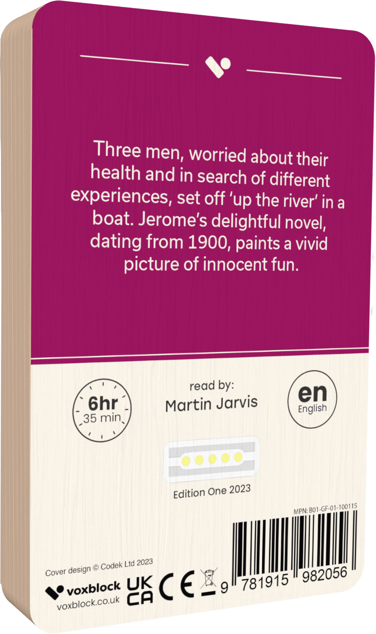 Three Men in a Boat (Audiobook)