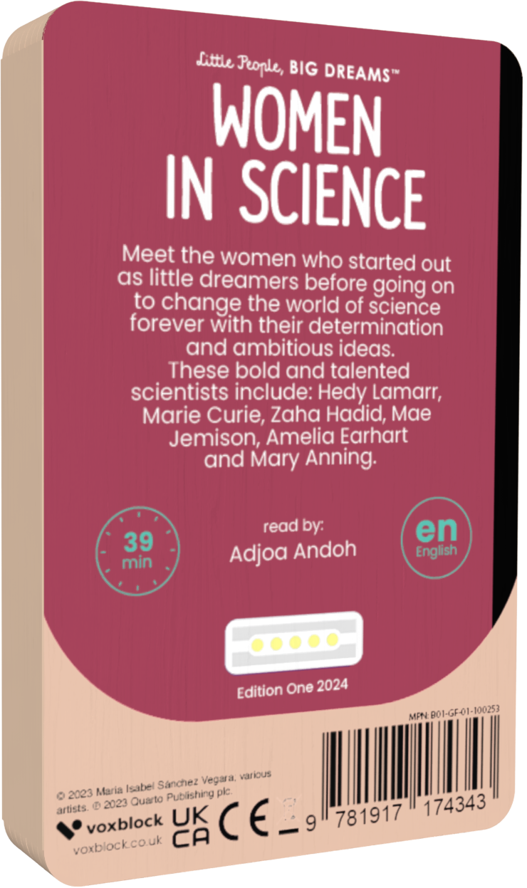 Little People Big Dreams: Women in Science (Audiobook)