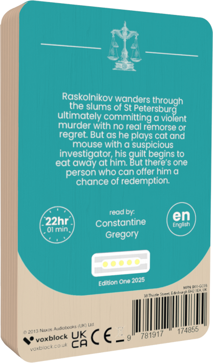 Crime and Punishment (Audiobook)