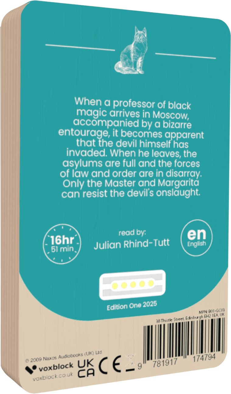 The Master and Margarita (Audiobook)