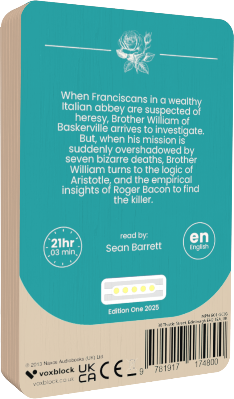 The Name of the Rose (Audiobook)