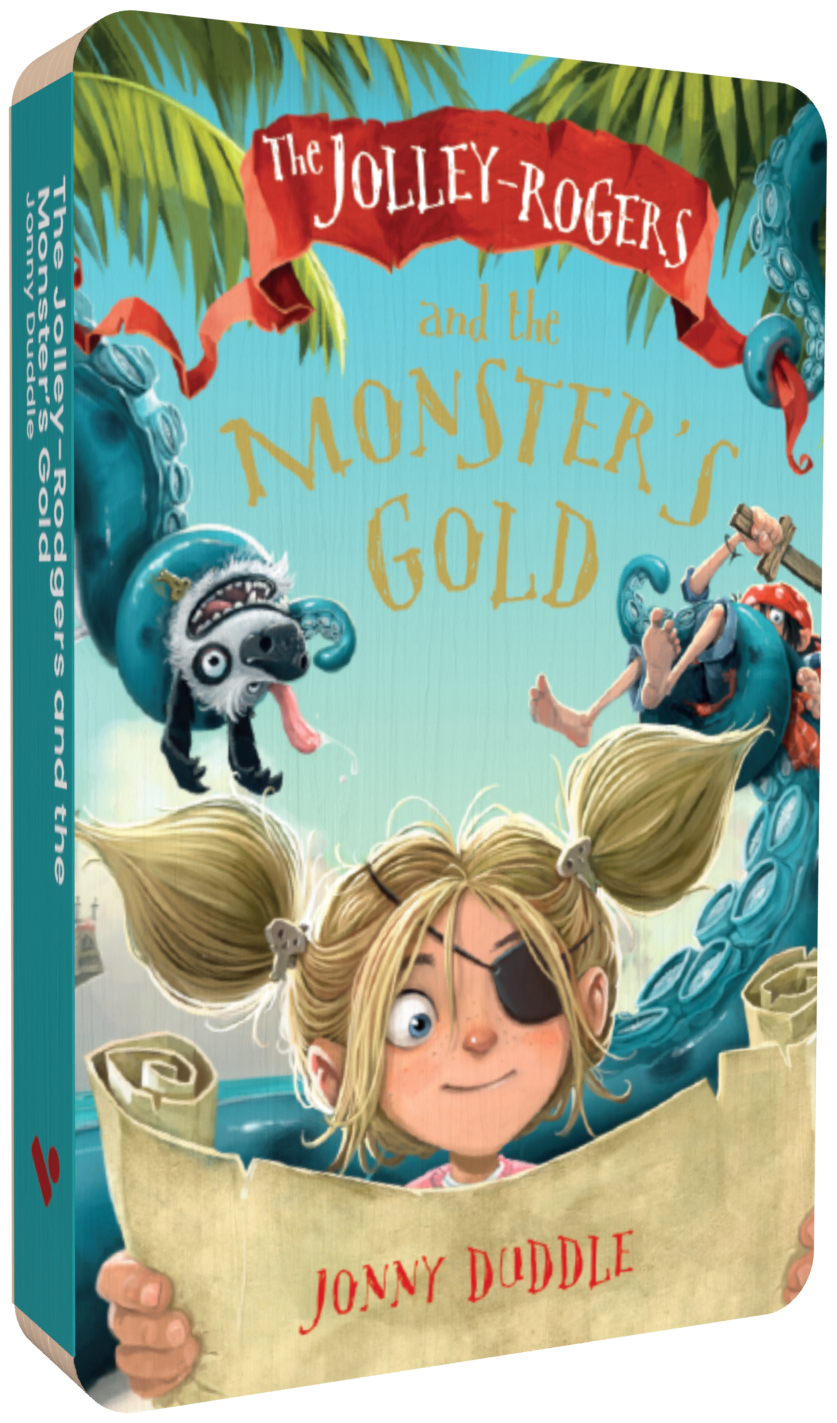 The Jolley-Rogers and the Monster's Gold (Audiobook)