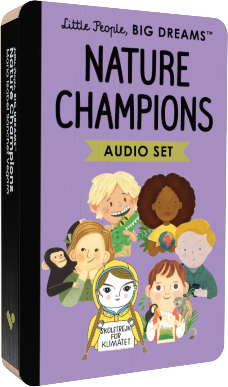 Little People Big Dreams: Nature Champions (Audiobook)