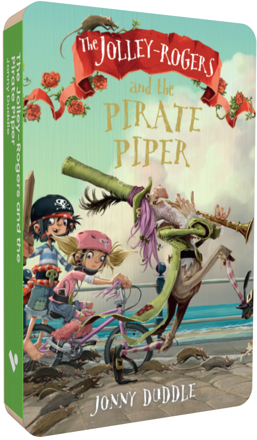 The Jolley-Rogers and the Pirate Piper (Audiobook)