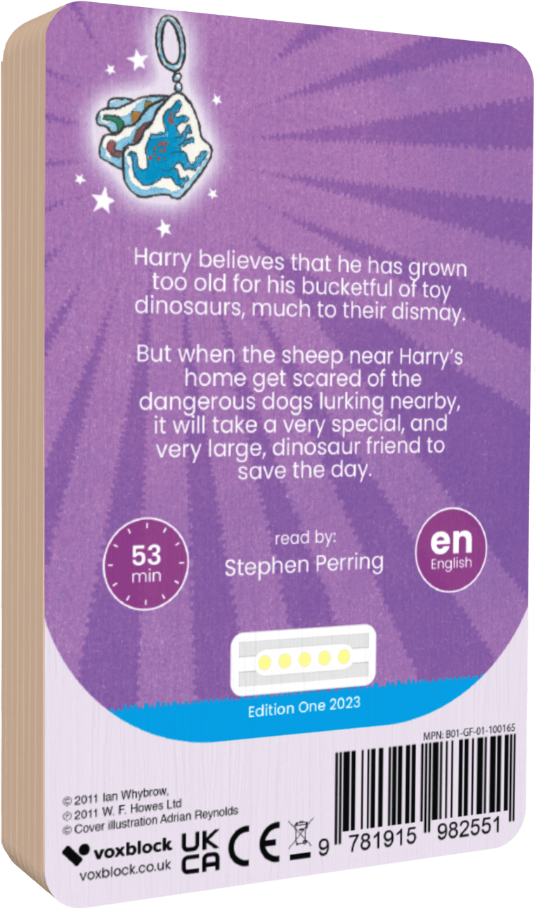 Harry and the Dinosaurs: The Flying Save! (Audiobook)