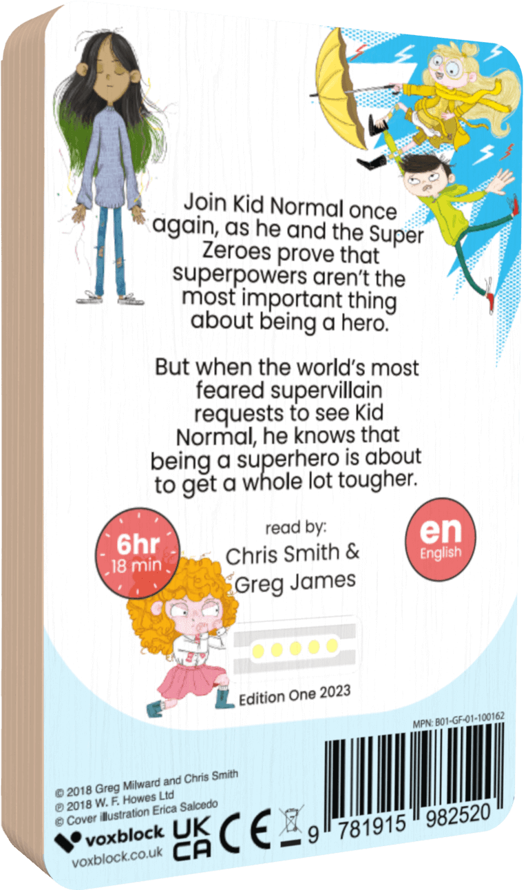 Kid Normal and the Rogue Heroes (Audiobook)