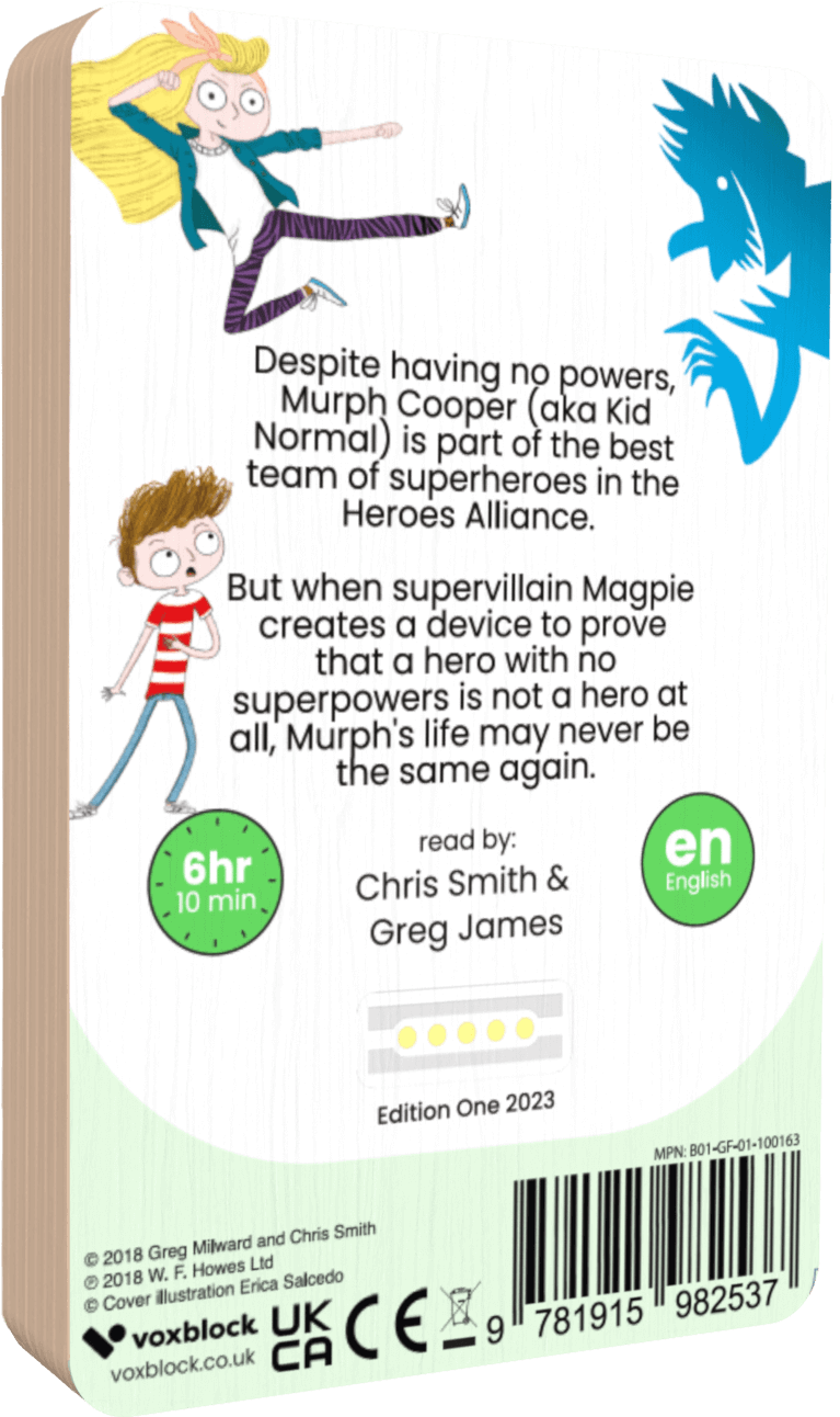 Kid Normal and the Shadow Machine (Audiobook)