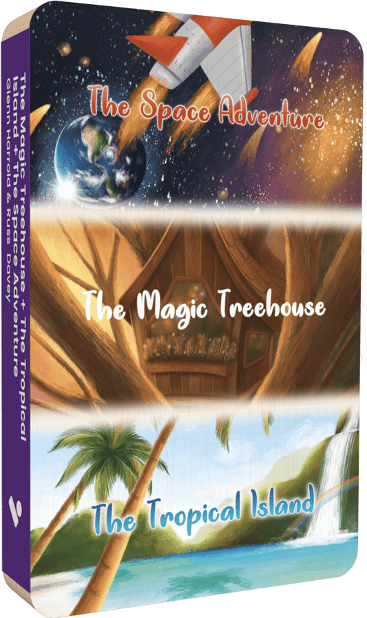 The Magic Treehouse + The Tropical Island + The Space Adventure (Audiobook)