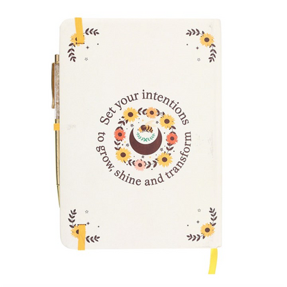 Set Your Intentions Journal with Citrine Pen